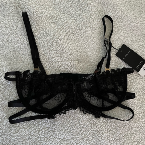 Sold- Bluebella for Victoria Secret Madeleine Black Underwire Bra - Picture 4 of 12